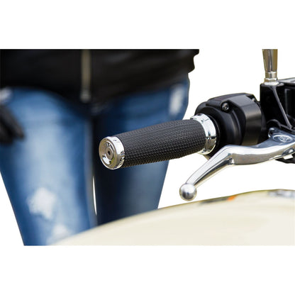 Kuryakyn Universal Thresher Grips 7/8" - Chrome 5950_410945