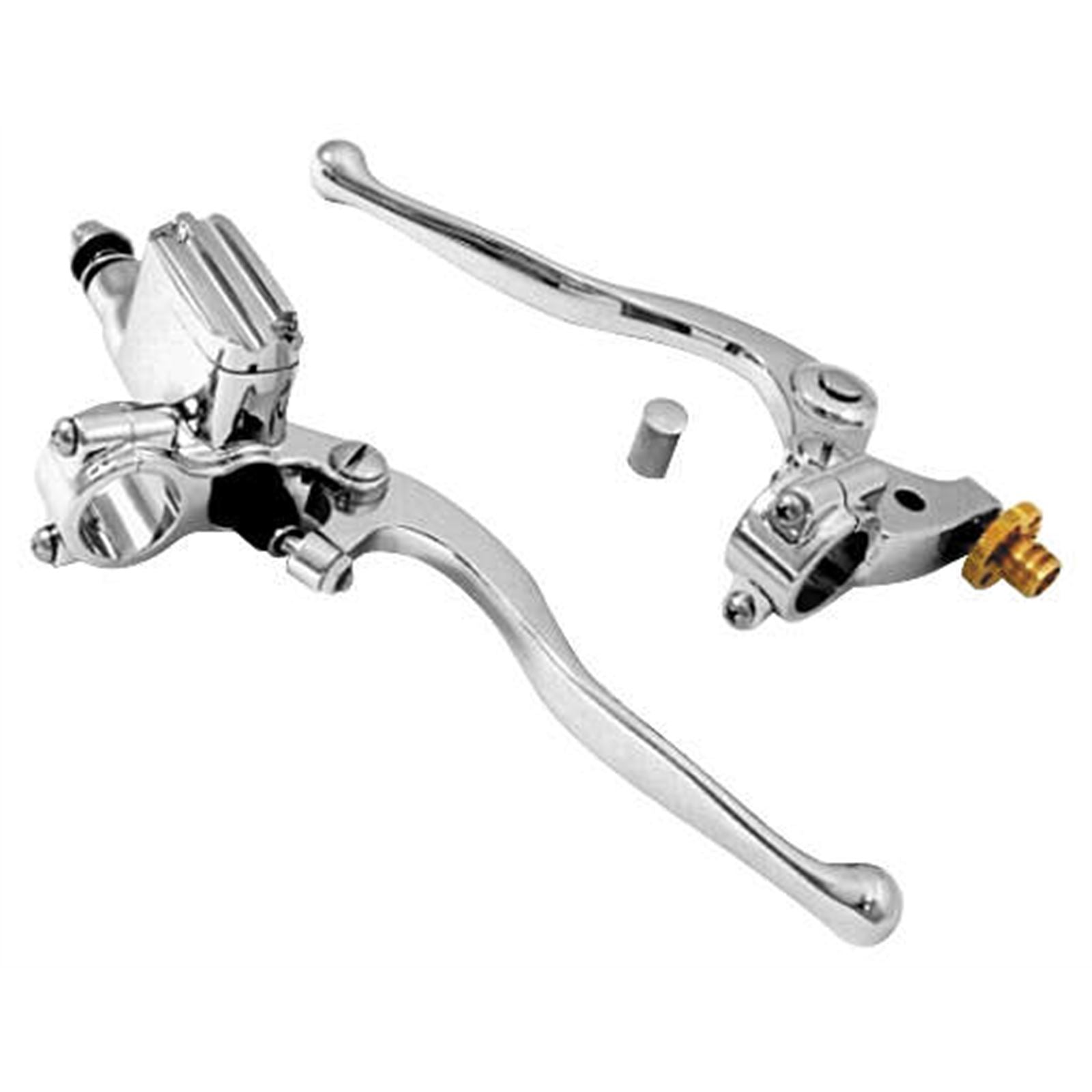 Biker's Choice Pro-Era Handlebar Control Kit - Chrome [MPN: 53350]_105652