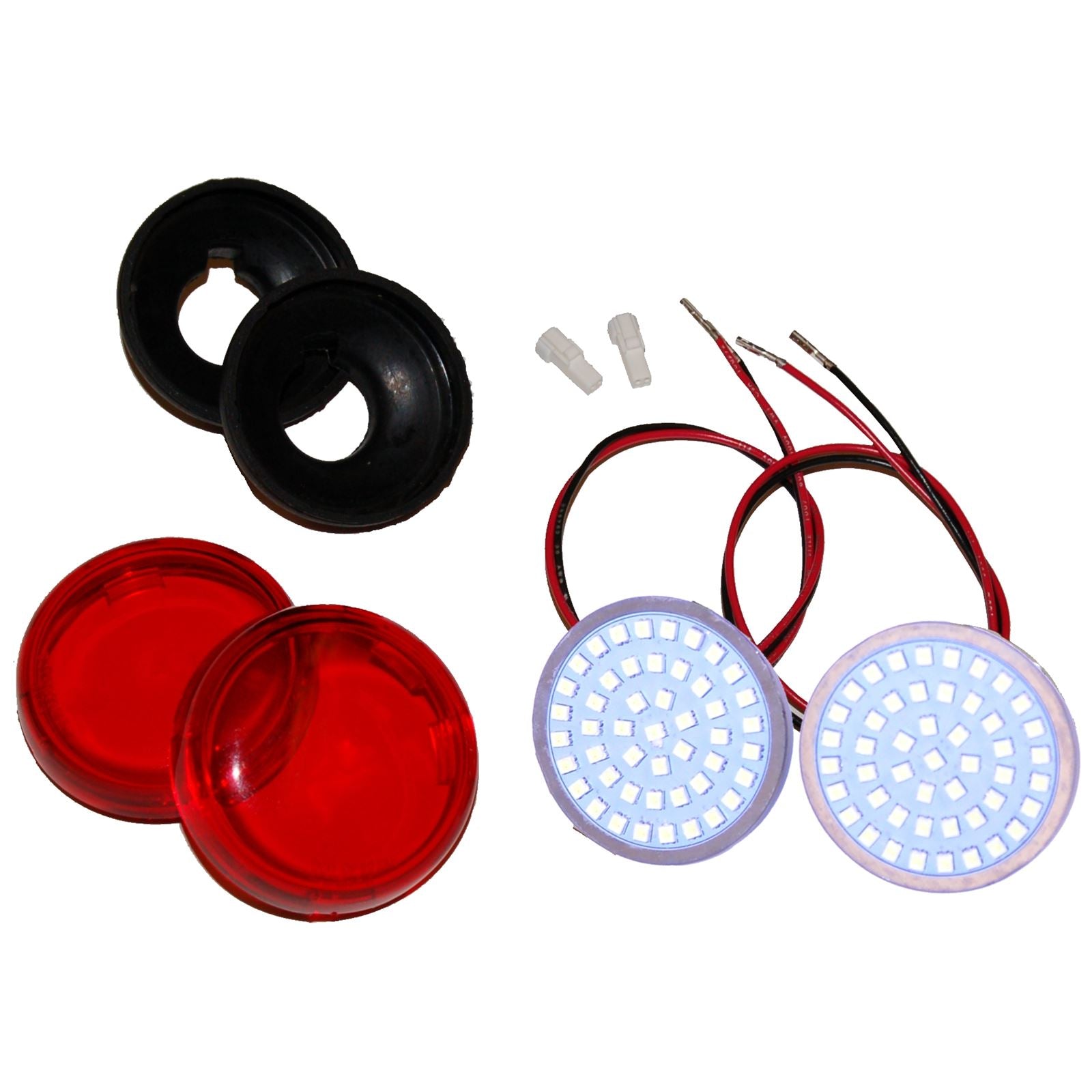 Namz LED Rear Turn Signals for Indian - Red [MPN: NITS-R02]_728552
