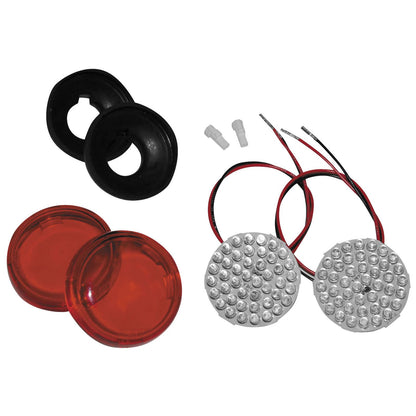 Namz LED Rear Turn Signals for Indian - Red [MPN: NITS-R02]_105672