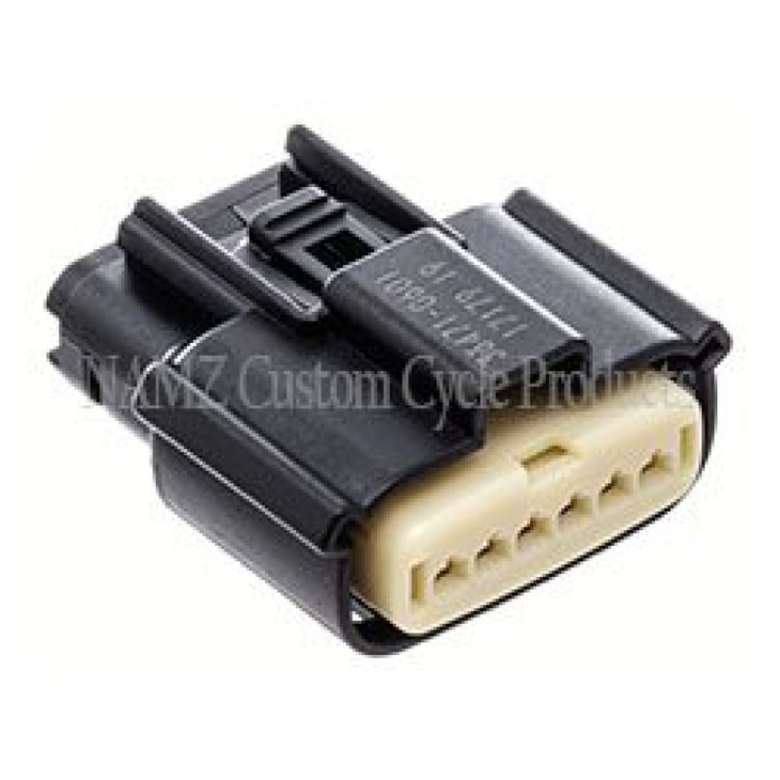 Namz Molex MX 150 Connector 72483-08 - 6-Pin Female - Black [MPN: NM-33471-0601]_1461604