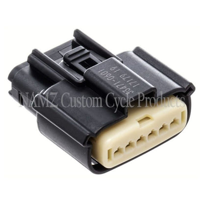 Namz Molex MX 150 Connector 72483-08 - 6-Pin Female - Black [MPN: NM-33471-0601]_1461605