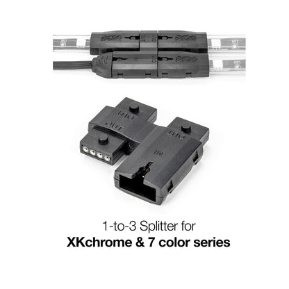 XKGlow 1-to-3 Splitter XK-4P-SPLIT_1007332