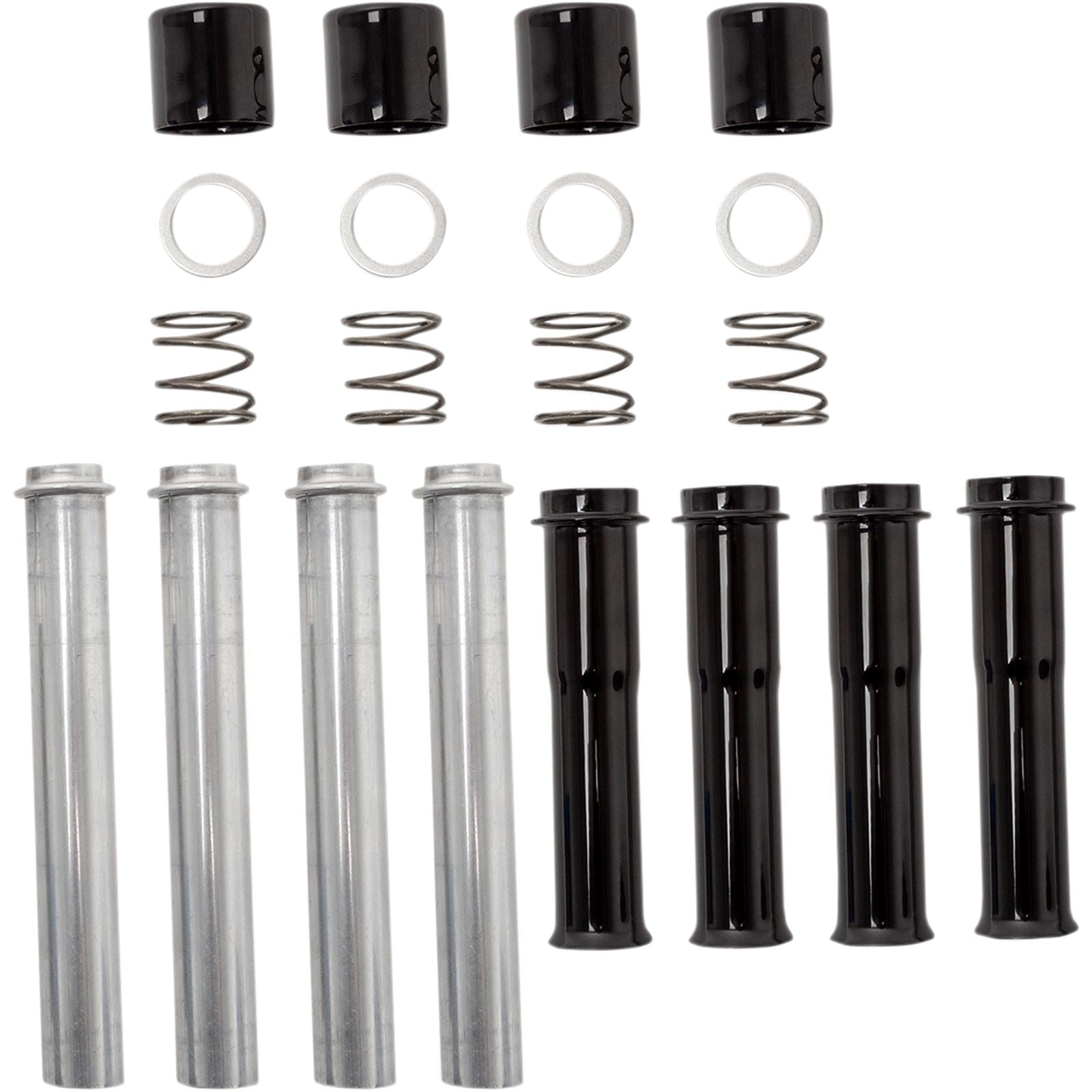 S&S Cycle Push Rod Tubes - Black M8 930-0124_469403