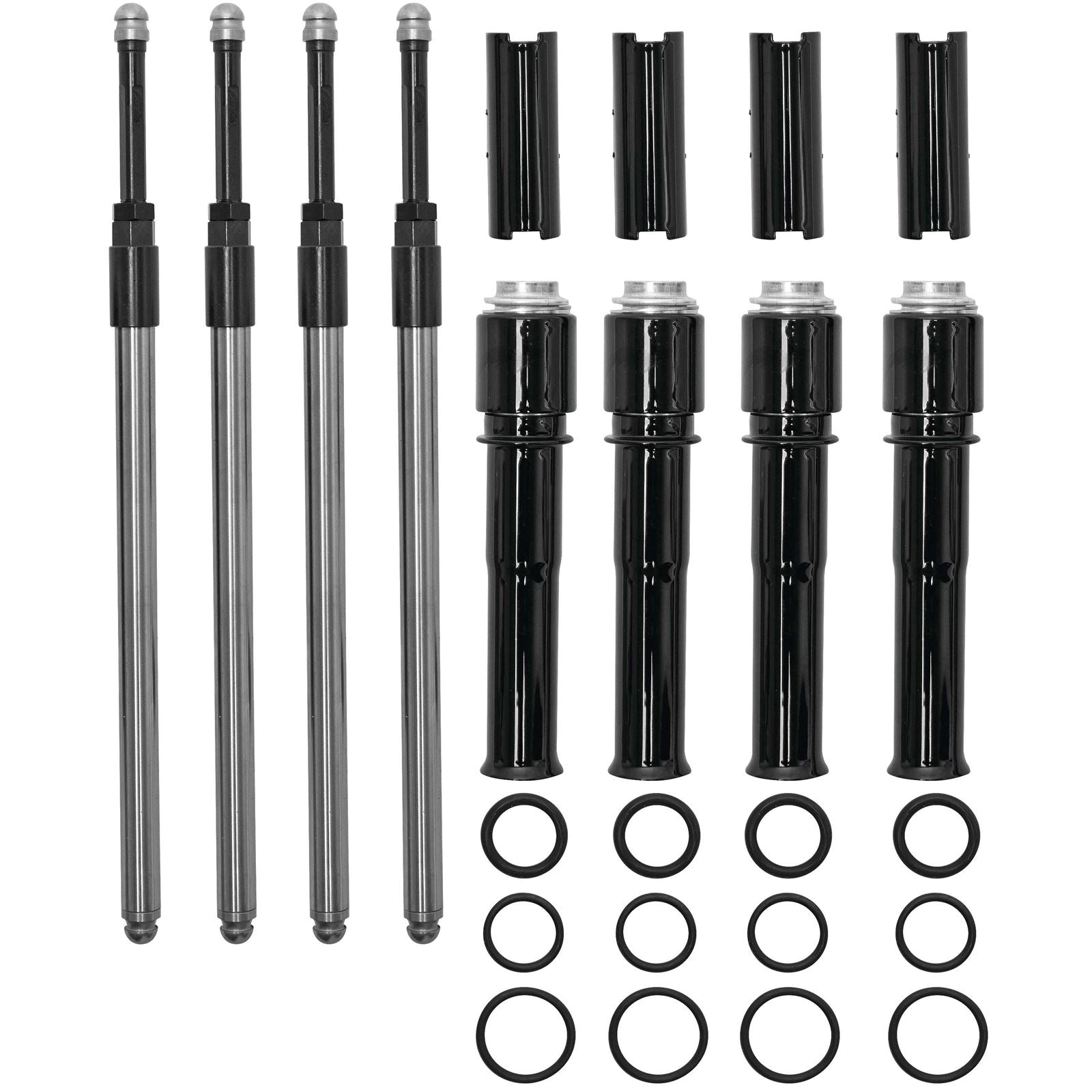 S&S Cycle Quickee Pushrods - Black - M8 930-0137_105801
