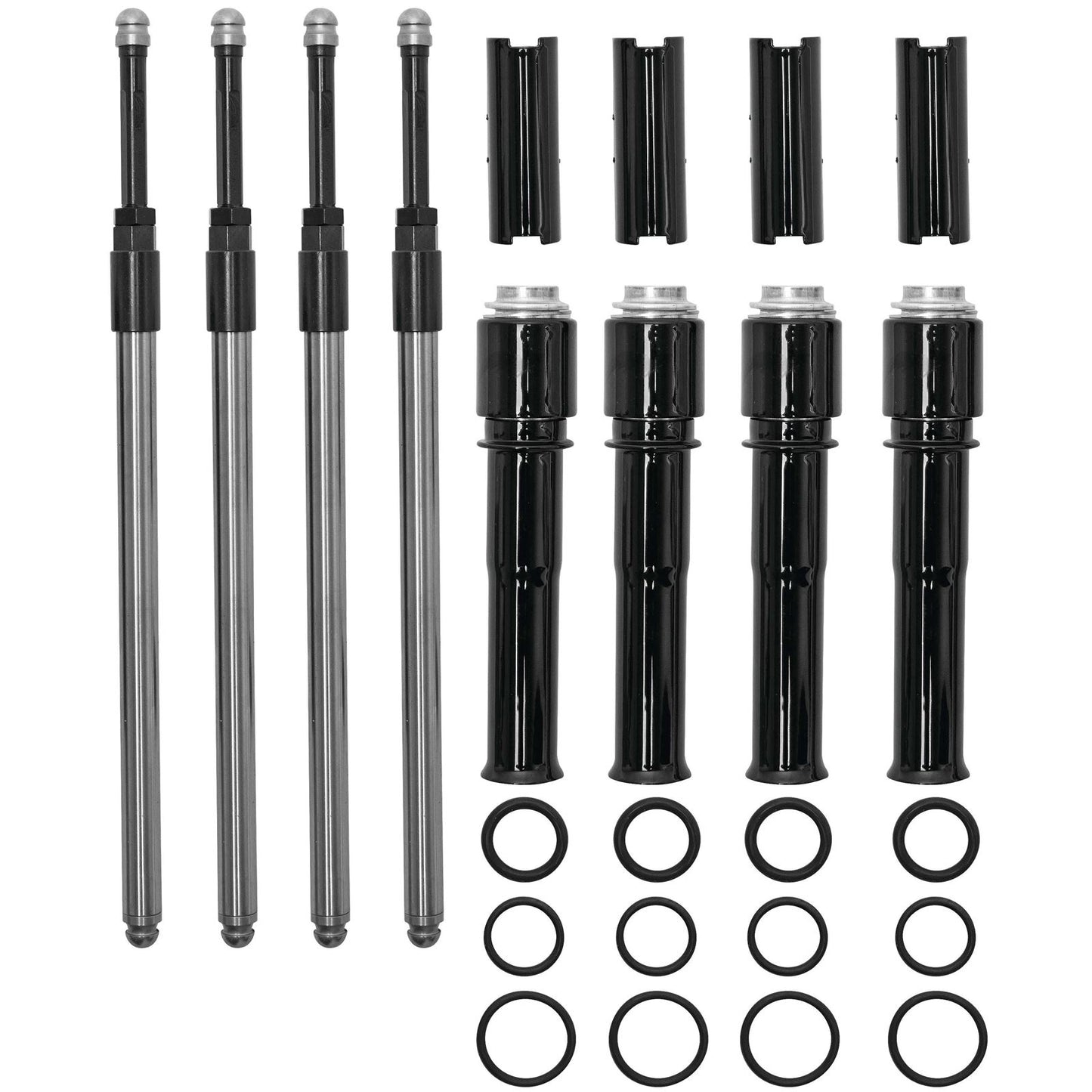 S&S Cycle Quickee Pushrods - Black - Twin Cam 930-0143_105804