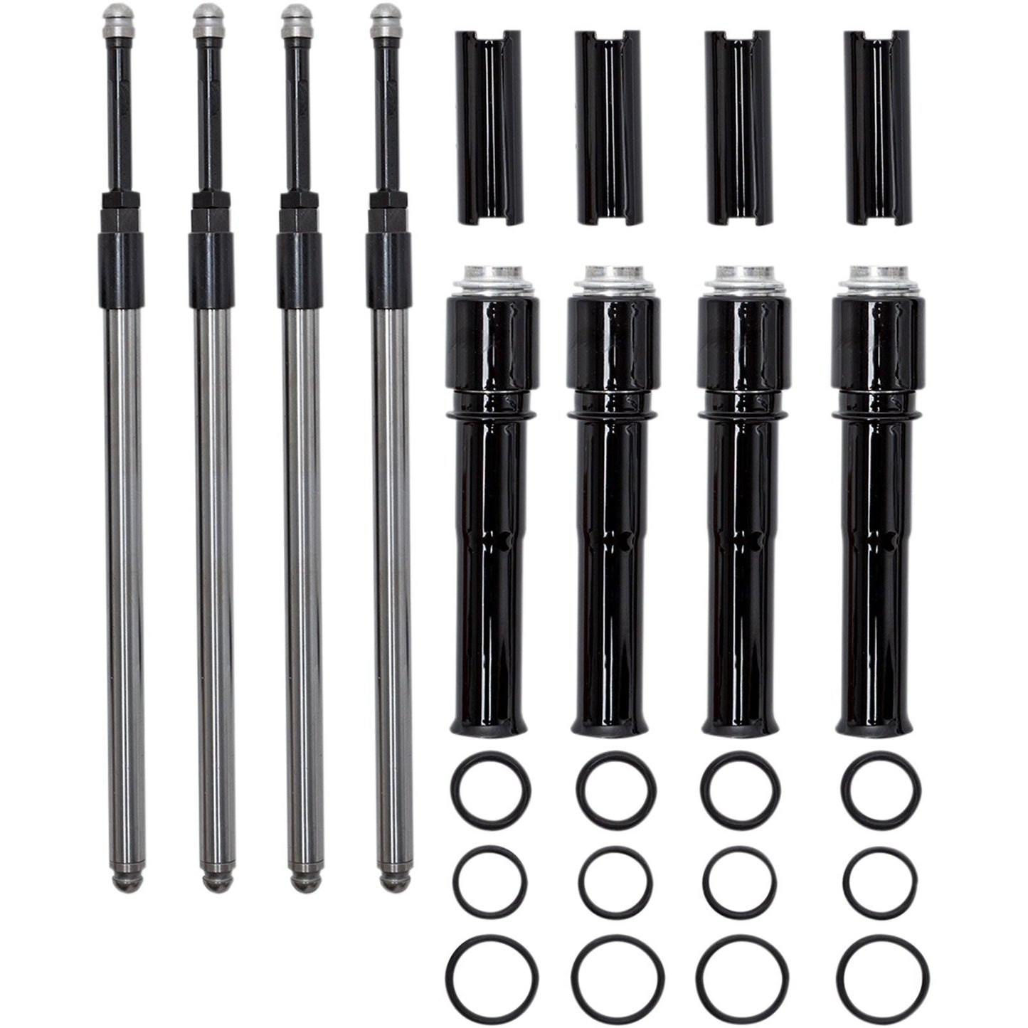 S&S Cycle Quickee Pushrods - Black - Twin Cam 930-0143_469400