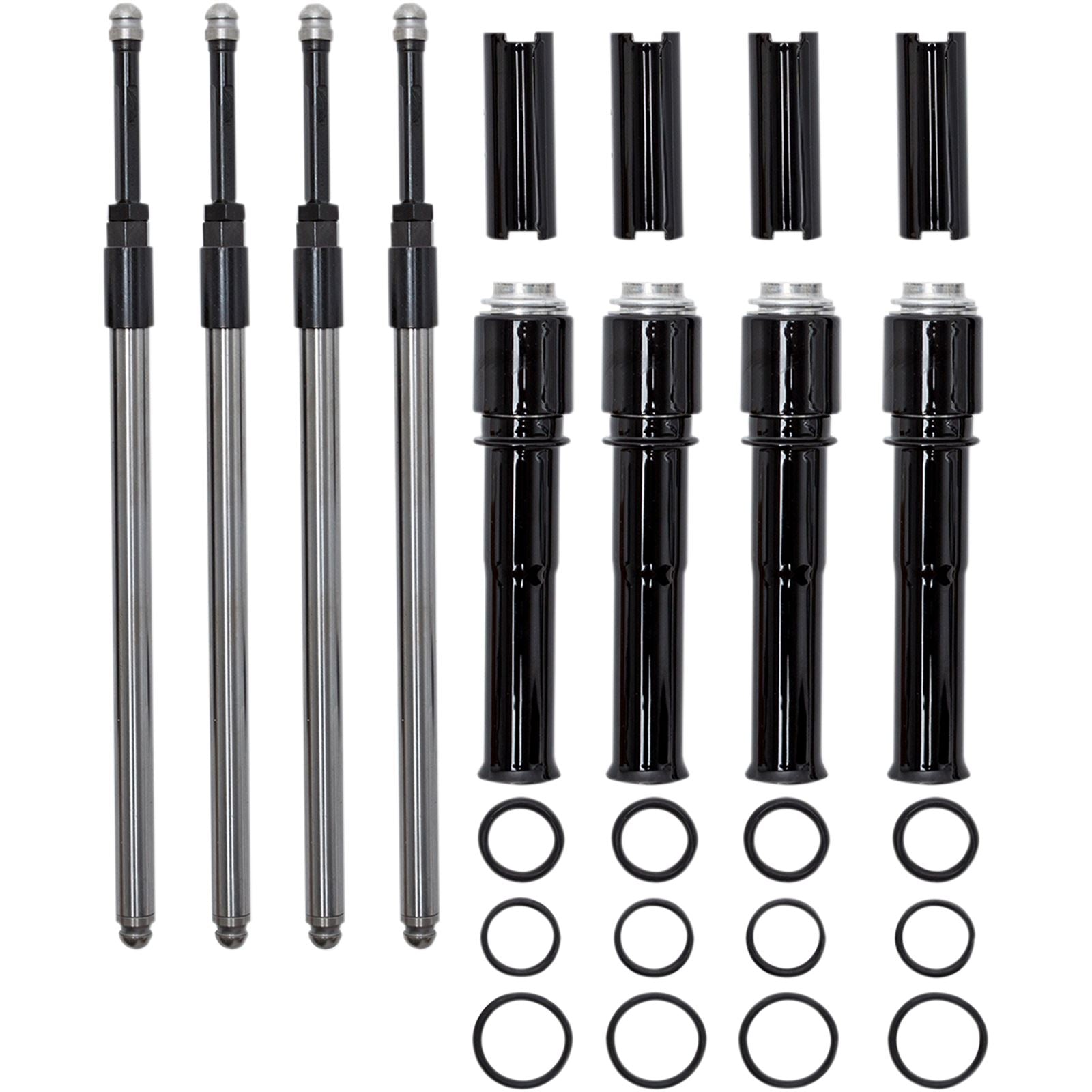 S&S Cycle Quickee Pushrods - Black - Twin Cam 930-0143_469400