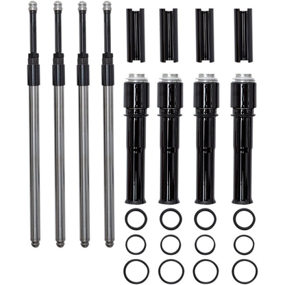 S&S Cycle Quickee Pushrods - Black - Twin Cam 930-0143_469400