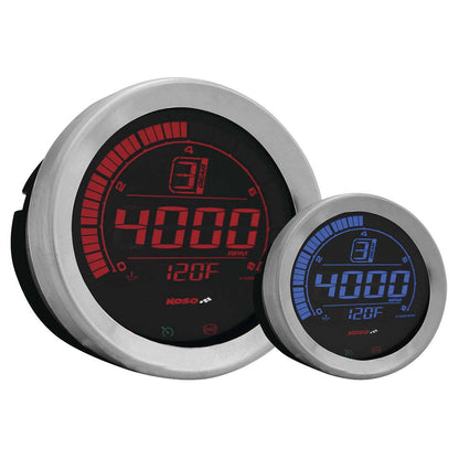 Koso 4" Tachometer - Chrome BA051100_105891