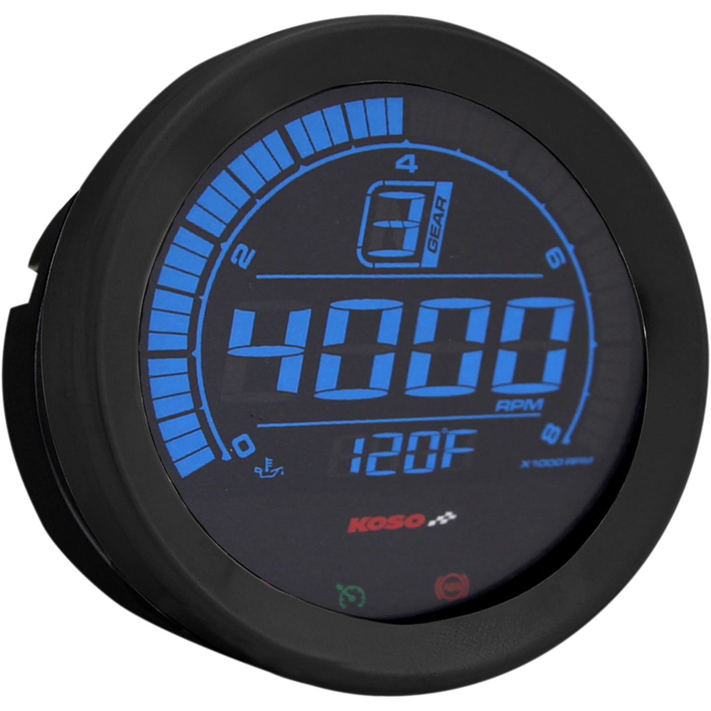Koso 4" Tachometer - Black BA051110_410290