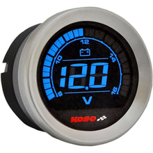 Koso 2" Voltmeter Gauge - Chrome BA050300_410409