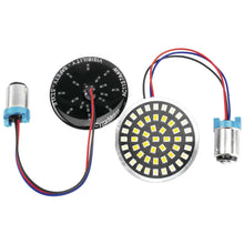 Cyron Lighting 1157 white Halo Amber Center Turn Signal LED Inserts 2" AC1157AAW_105905