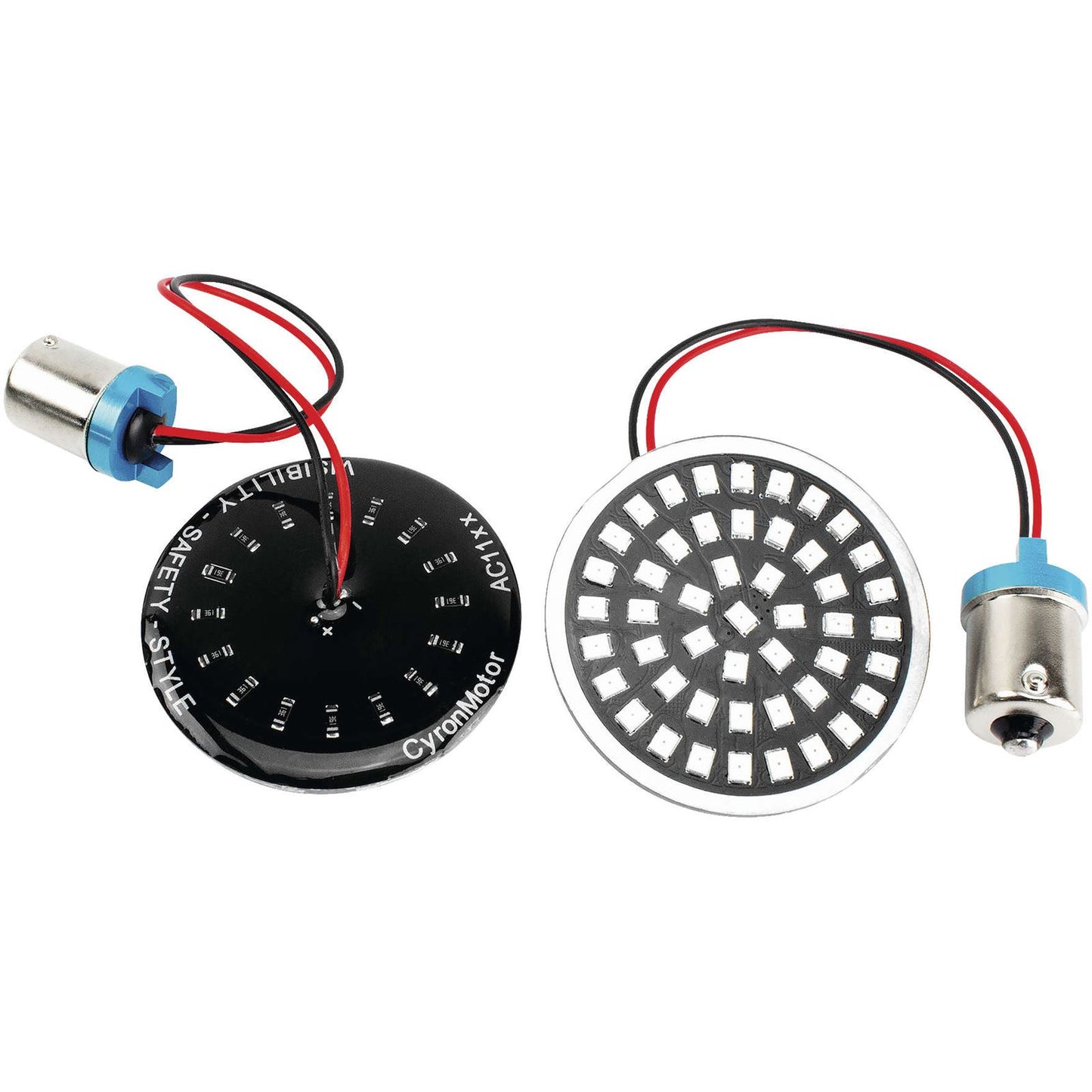 Cyron Lighting 1156 Red Turn Signal LED Inserts HD 2" AC1156AR_105908