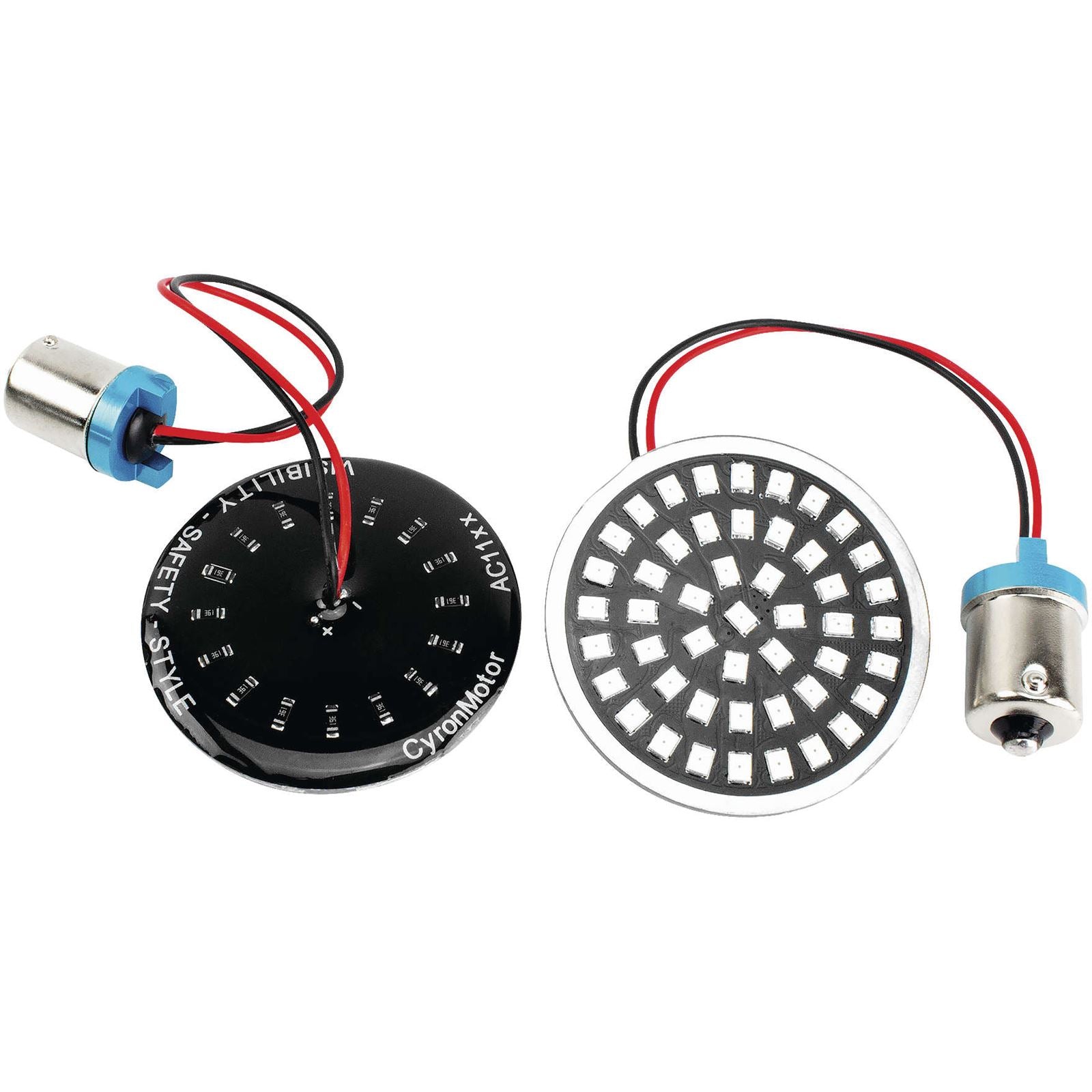 Cyron Lighting 1156 Red Turn Signal LED Inserts HD 2" AC1156AR_105908