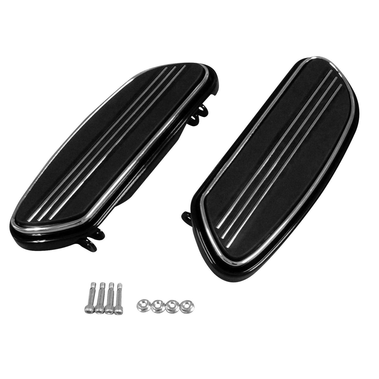 Biker's Choice Floorboard Kit - Black  057198_106003