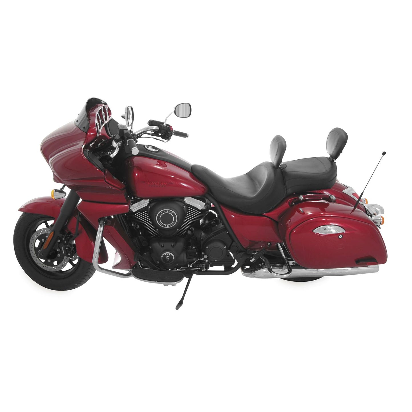 Mustang Motorcycle Products Wide Vintage Seat - Driver Backrest - Vaquero 79688_106022