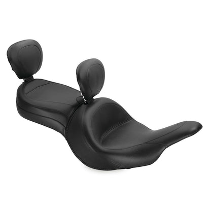 Mustang Motorcycle Products Wide Vintage Seat - Driver Backrest - Vaquero 79688_106023