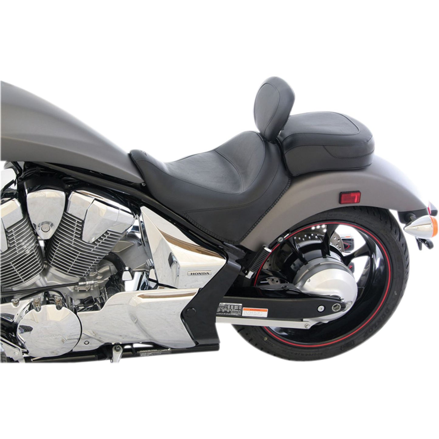 Mustang Motorcycle Products Wide Touring Seat - Driver's Backrest - Fury 79628_447882