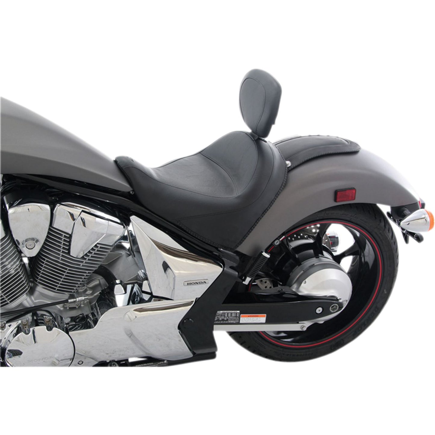 Mustang Motorcycle Products Wide Touring Seat - Driver's Backrest - Fury 79628_447885