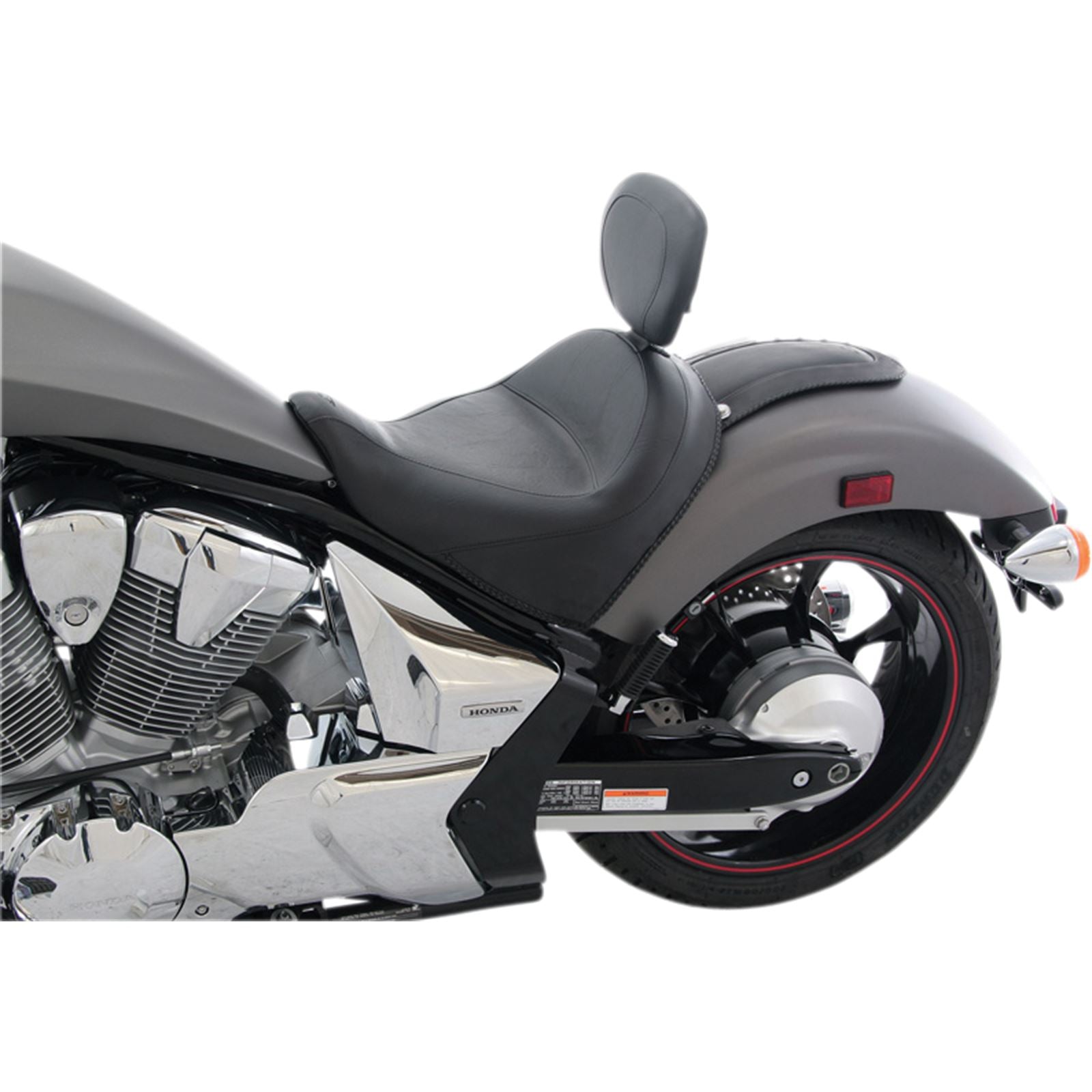 Mustang Motorcycle Products Wide Touring Seat - Driver's Backrest - Fury 79628_447885