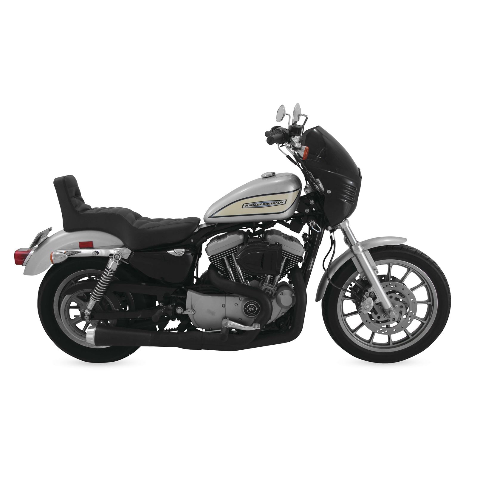 Mustang Motorcycle Products Throwback Seat XL '04-17 75126_106067