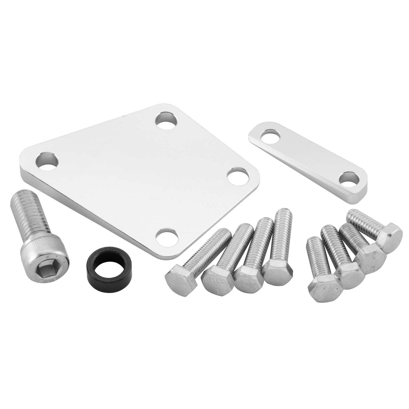 Biker's Choice Kickstand Wedge Kit - Chrome - FLH/FLT 055202_106110