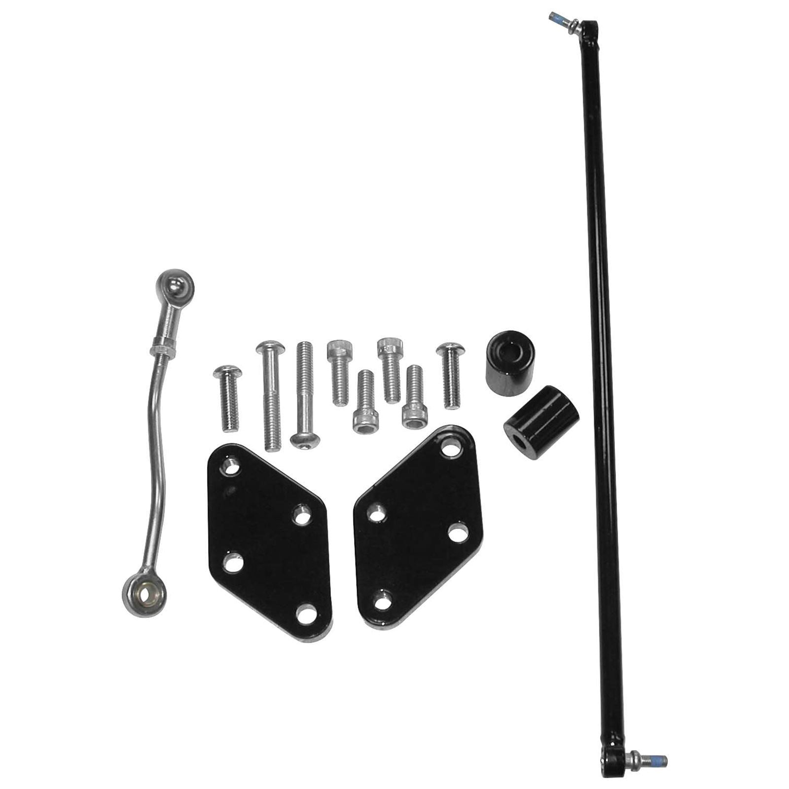 Biker's Choice Footpeg Conversion Kit for Sportster - Black 056276_106193