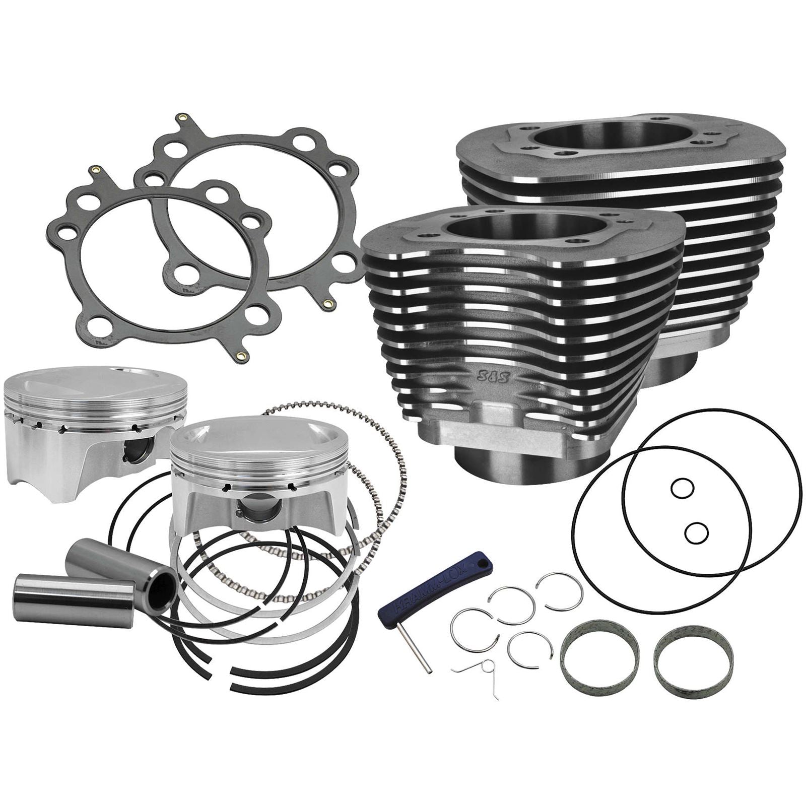 S&S Cycle Cylinder Kit - Twin Cam 910-0500_106197