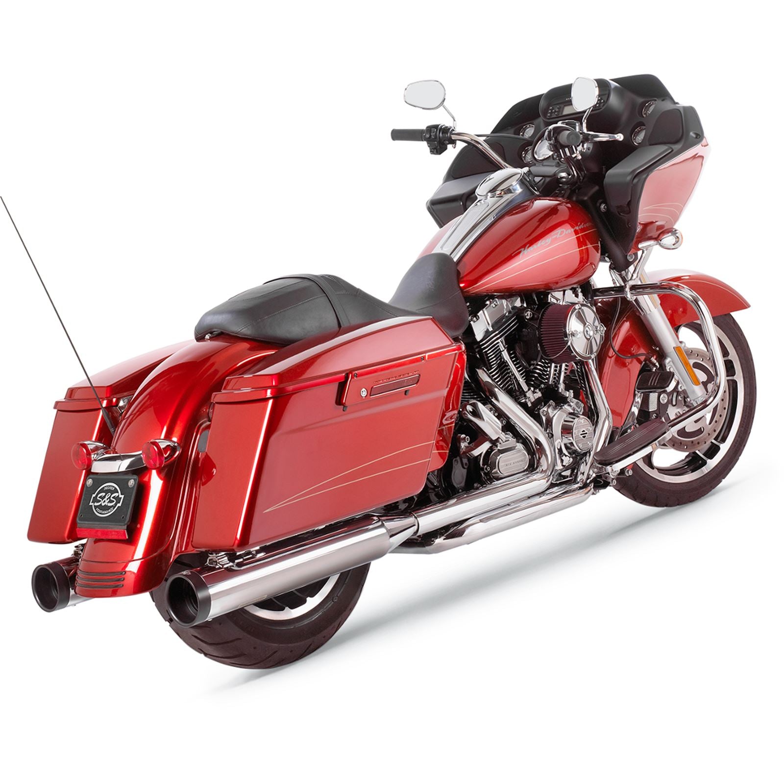 S&S Cycle Headpipes - Chrome 550-0004B_470100