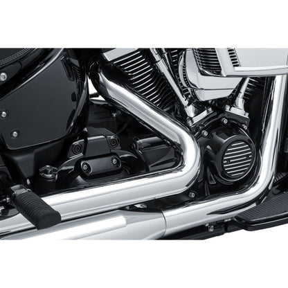 Kuryakyn Oil Line Cover - Precision - Black 6461_411266