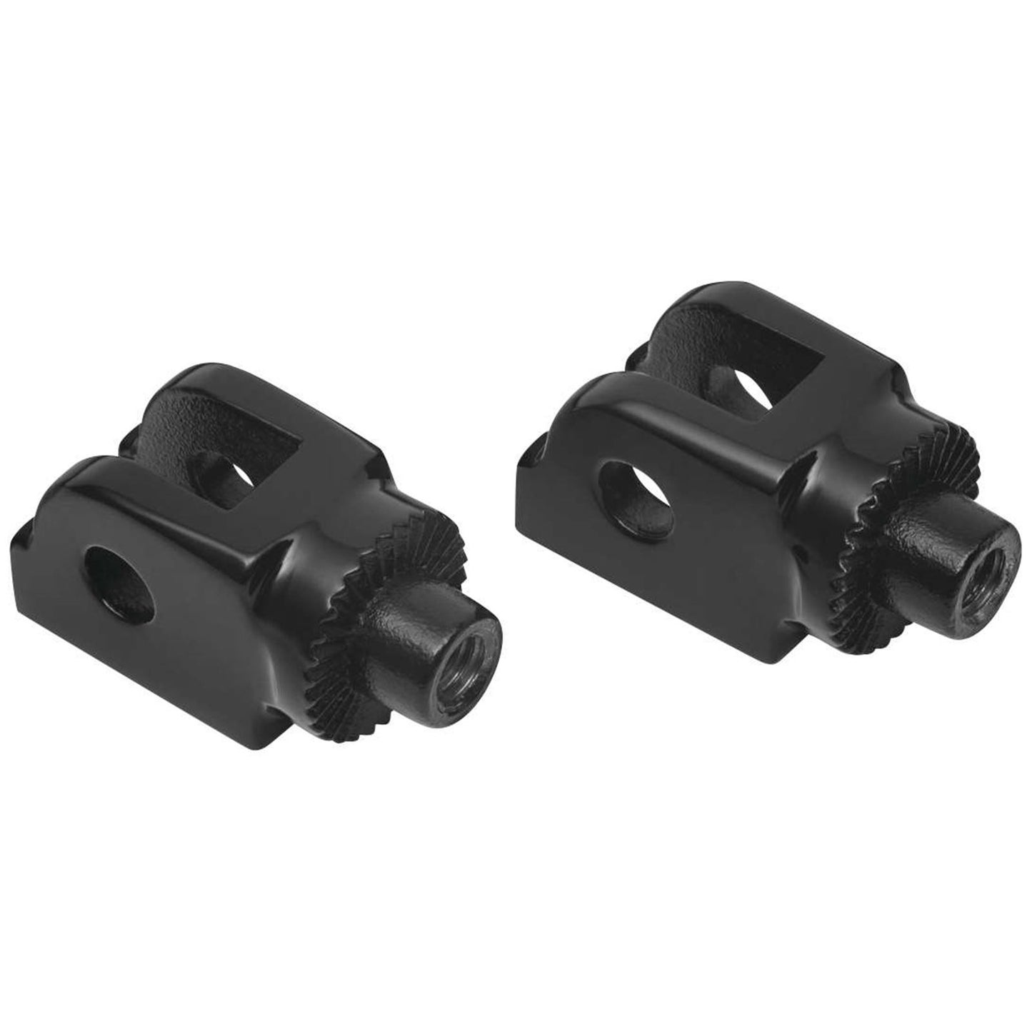 Kuryakyn Peg Adaptors Splined, Driver, Black 8946_106346