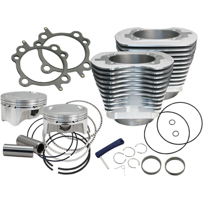 S&S Cycle Cylinder Kit - 110" - Silver 910-0650_469485