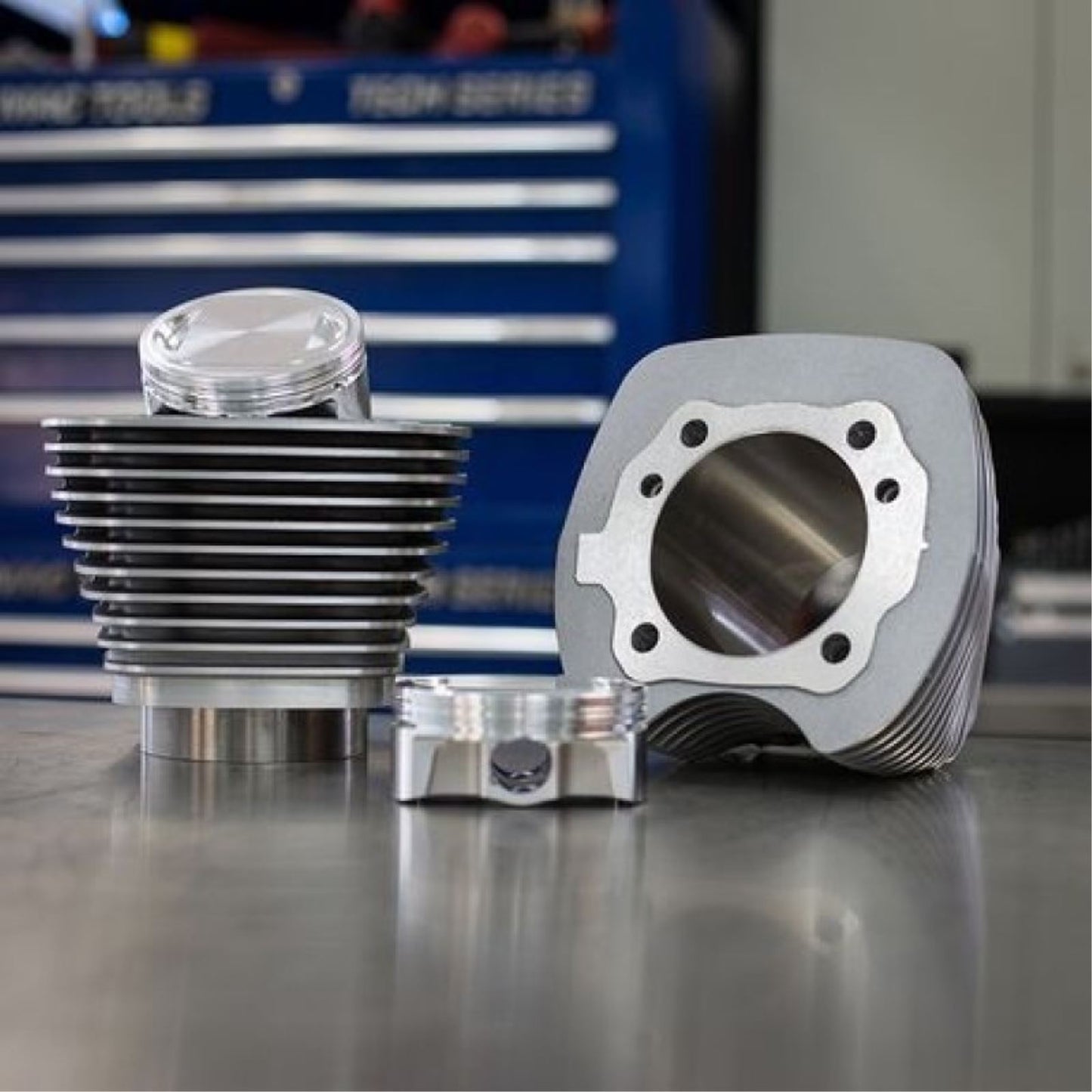 S&S Cycle Cylinder Kit - 110" - Silver 910-0650_1463786