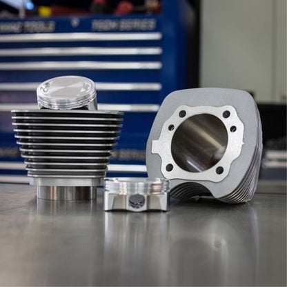 S&S Cycle Cylinder Kit - 110" - Silver 910-0650_1463786