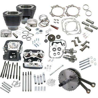 S&S Cycle Hot Set-Up Kit - 124" - Black 900-0564_468968