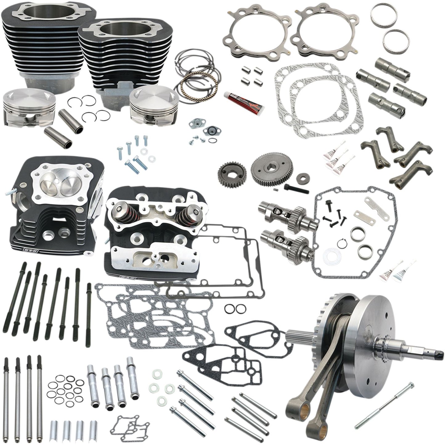 S&S Cycle Hot Set-Up Kit - Black 900-0569_469150