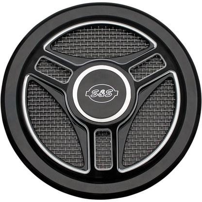 S&S Cycle Air Cleaner Cover Triple-Spoke 170-0210_469846