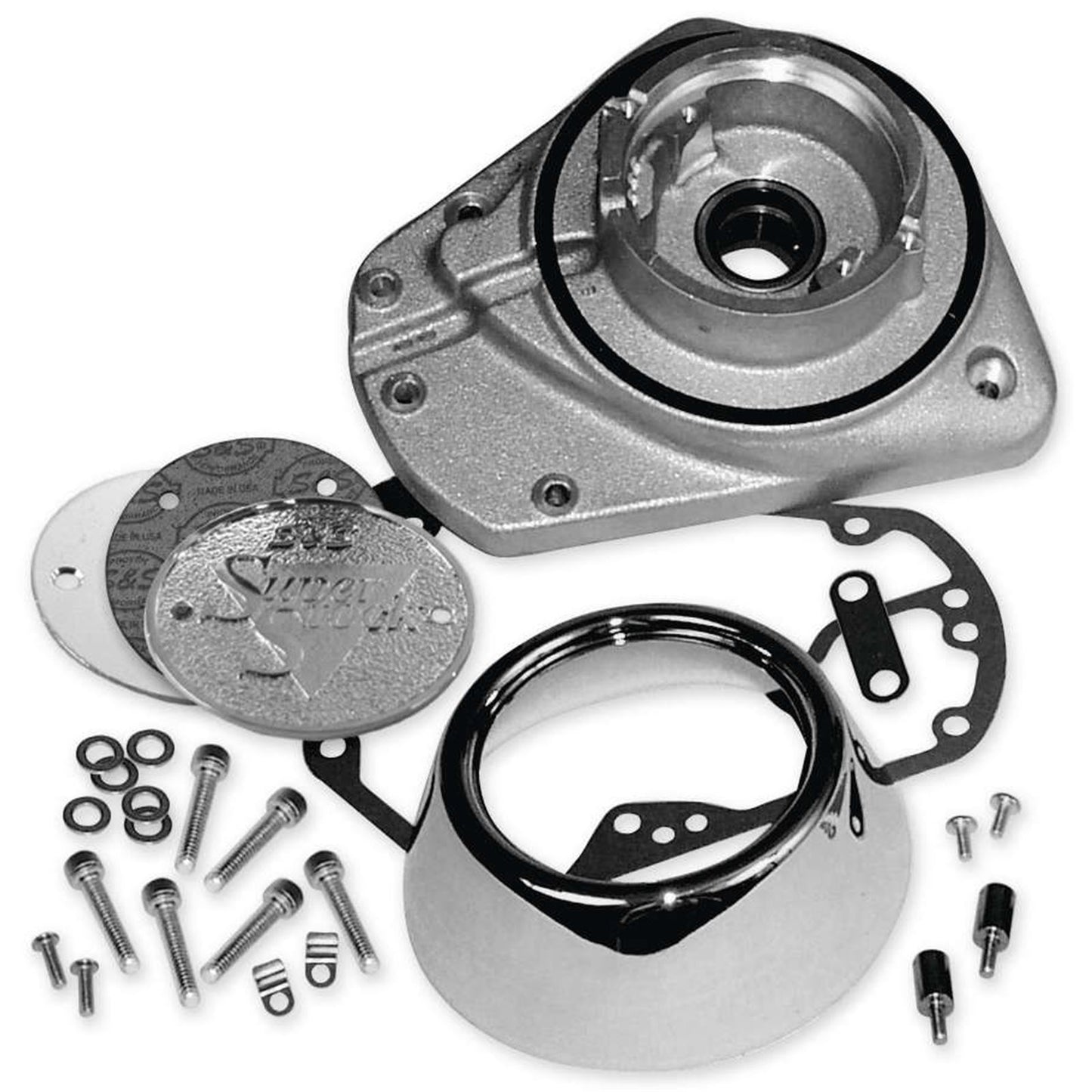 S&S Cycle Cam Cover Natural - '84-92 31-0203_106475