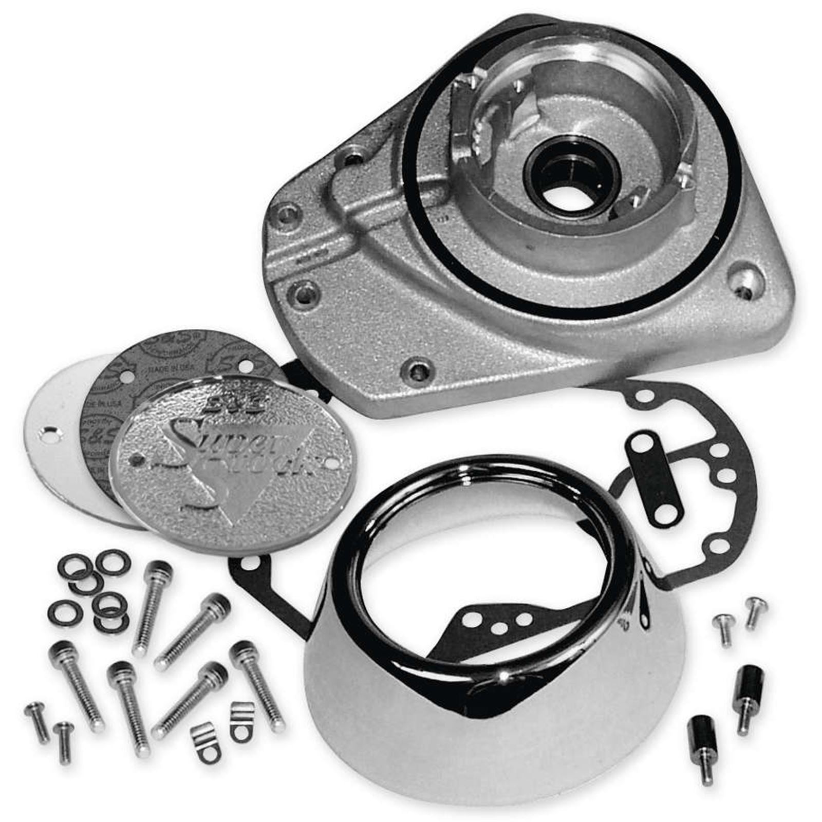 S&S Cycle Cam Cover Natural - '84-92 31-0203_106475