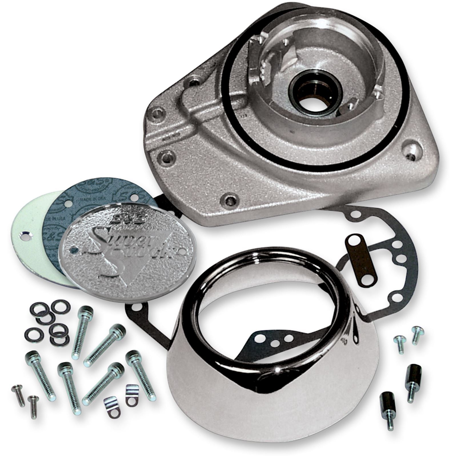 S&S Cycle Cam Cover Natural - '84-92 31-0203_469609