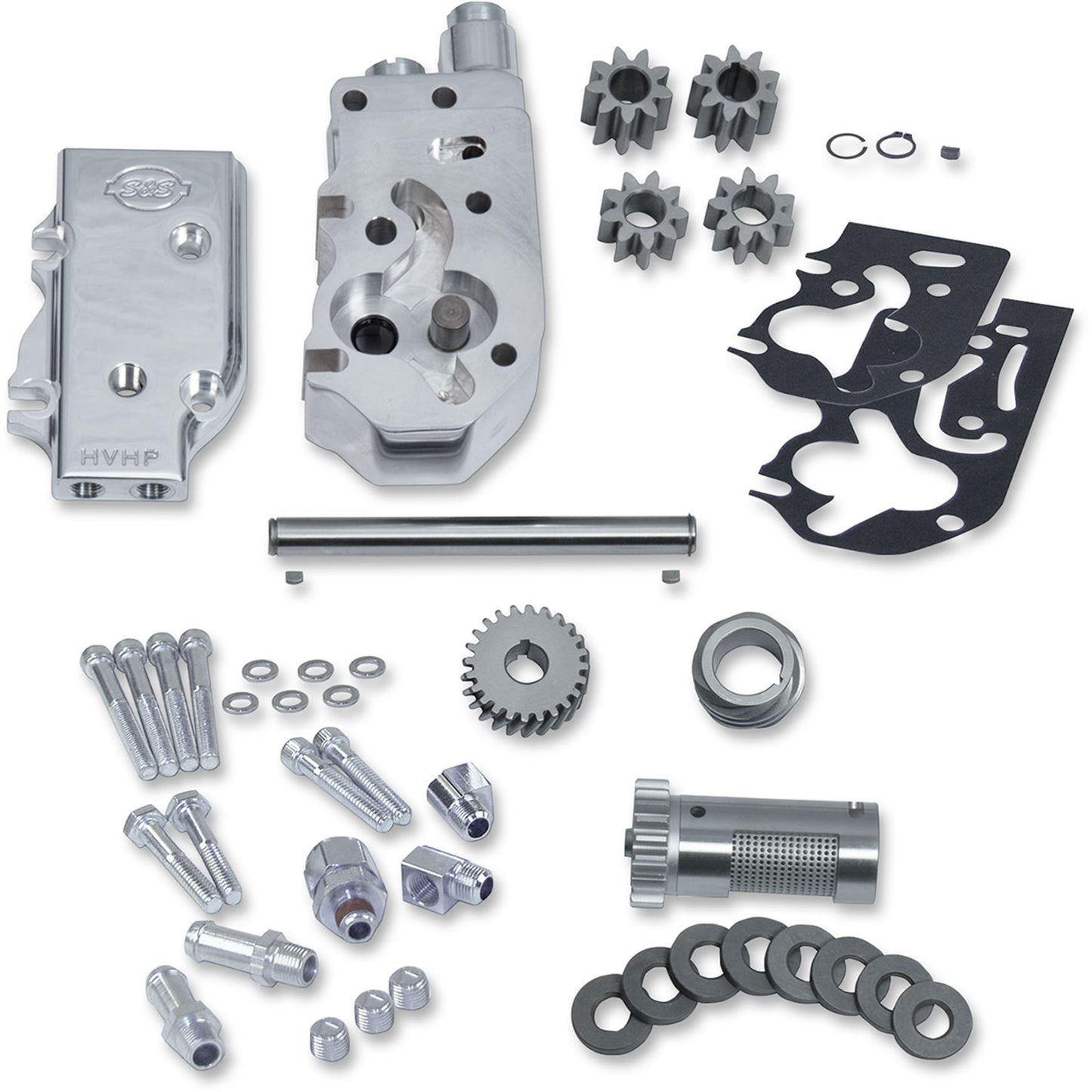 S&S Cycle High-Volume/High-Pressure Oil Pump with Gears 31-6307_469521