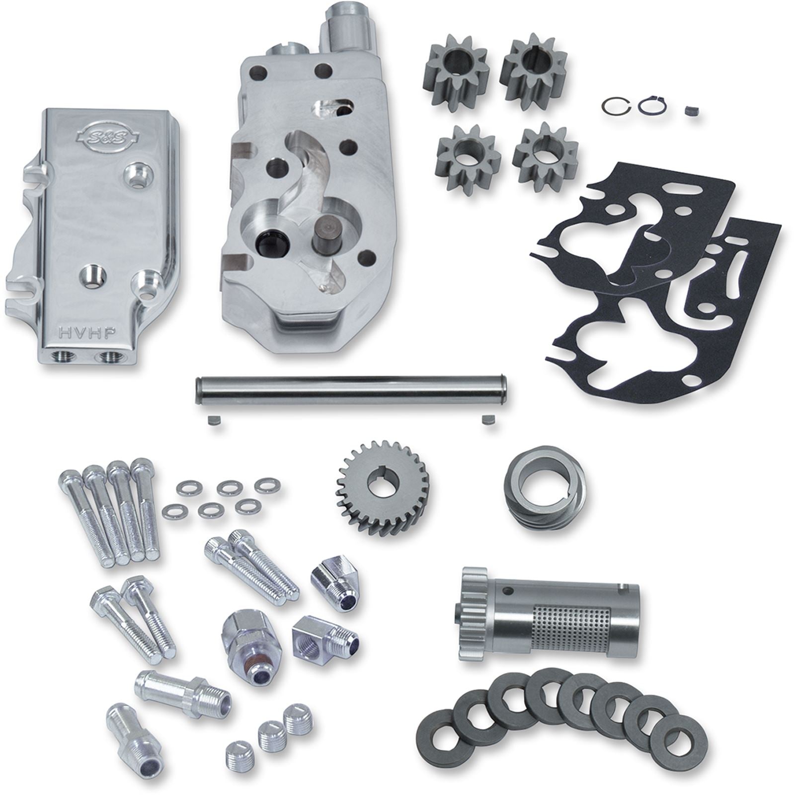 S&S Cycle High-Volume/High-Pressure Oil Pump with Gears 31-6307_469521