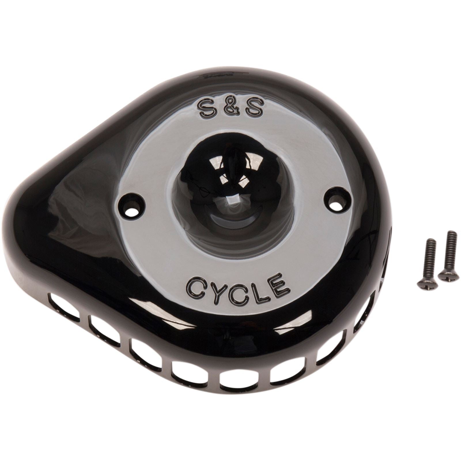 S&S Cycle Air Cleaner Cover Mini Tear-Drop Black 170-0366_469861
