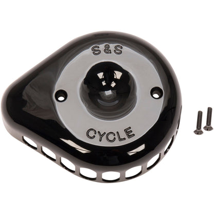 S&S Cycle Air Cleaner Cover Mini Tear-Drop Black 170-0366_469861