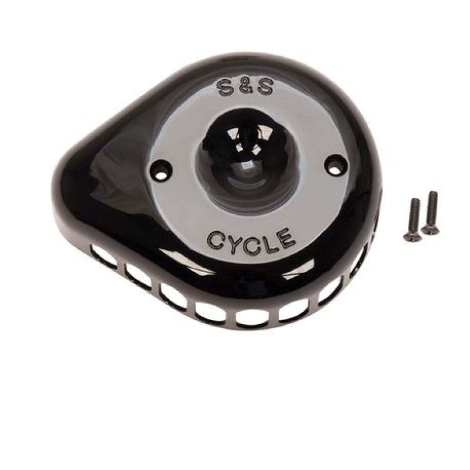 S&S Cycle Air Cleaner Cover Mini Tear-Drop Black 170-0366_1463987