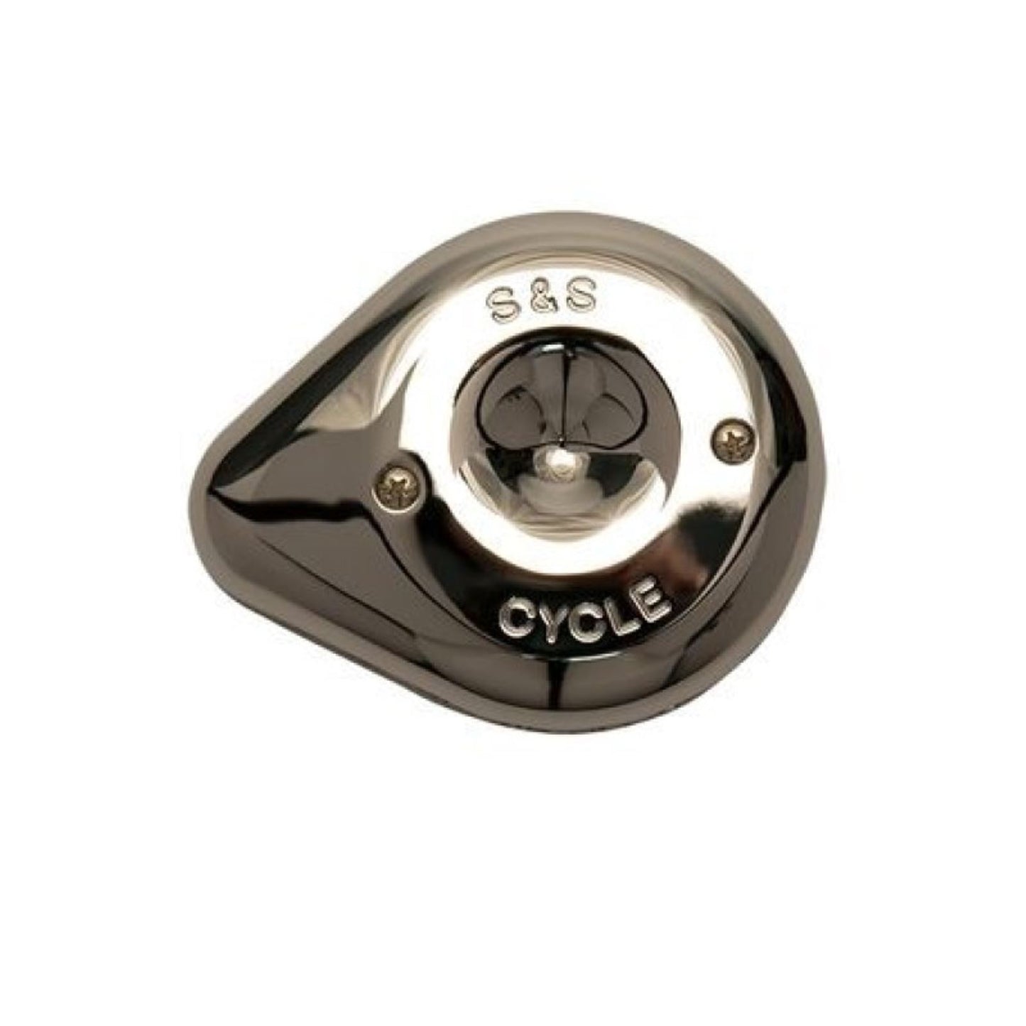 S&S Cycle Air Cleaner Cover Mini Tear-Drop - Chrome 170-0367_1463988