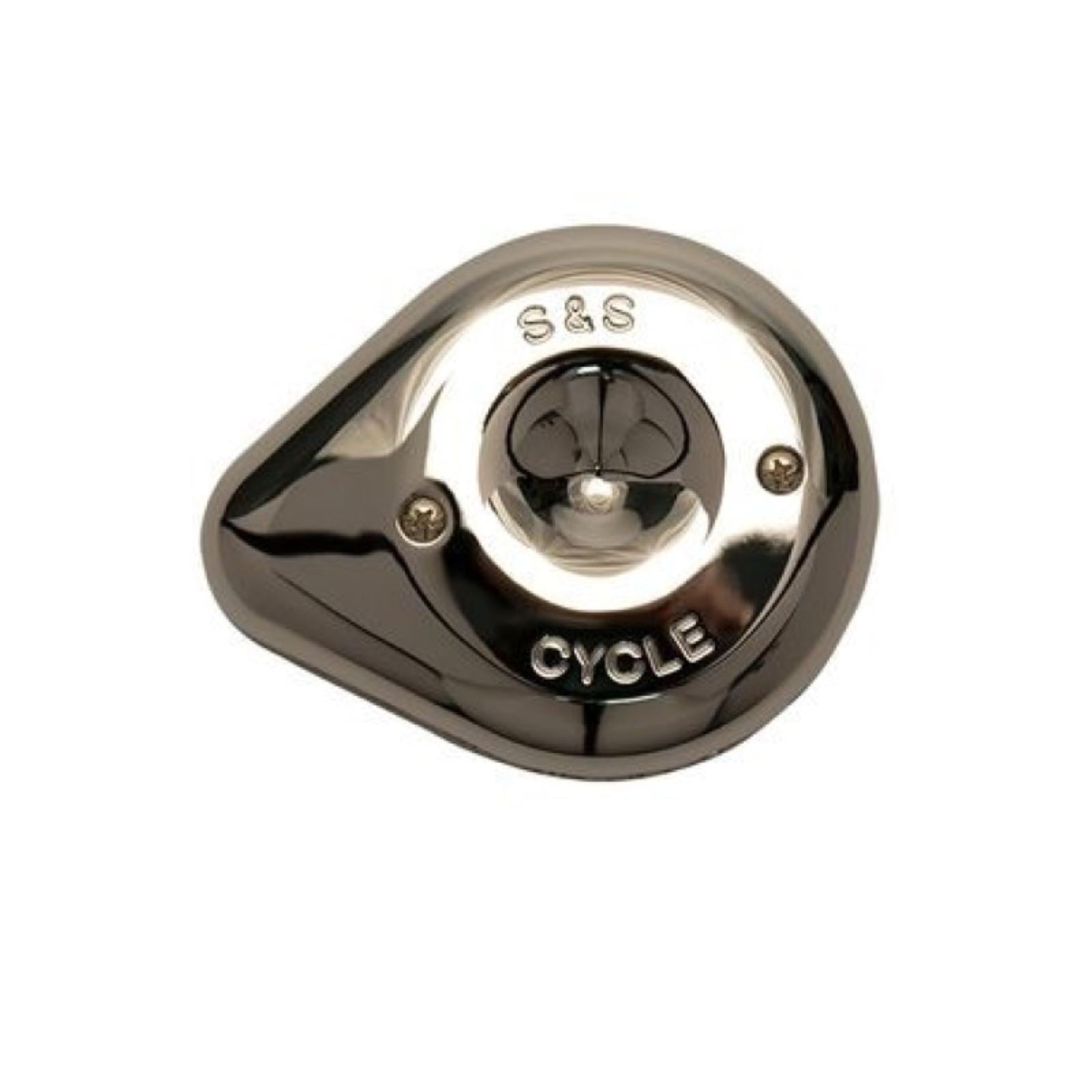 S&S Cycle Air Cleaner Cover Mini Tear-Drop - Chrome 170-0367_1463988