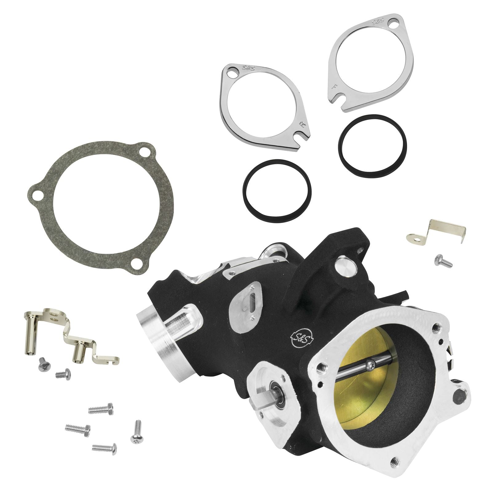 S&S Cycle Throttle Body 58mm Set Up Kit - '02-05 170-0337_106585
