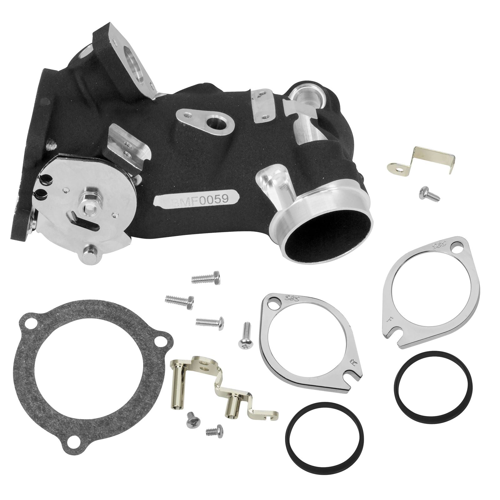 S&S Cycle Throttle Body 66mm 124" - '02-05 170-0342_106590